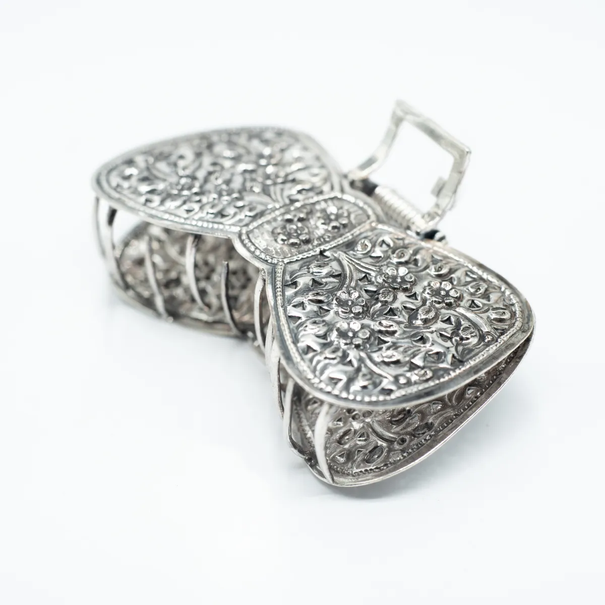 Clema de par model funda Argint