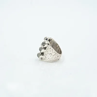 Inel corset 6 bumbi labradorite Argint - 2