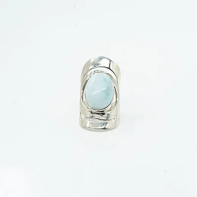 Inel lung dungi larimar Argint - 5