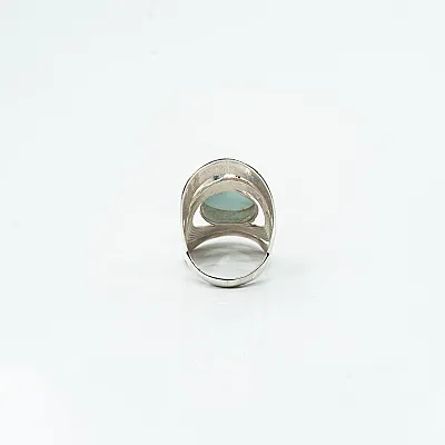 Inel lung dungi larimar Argint - 3