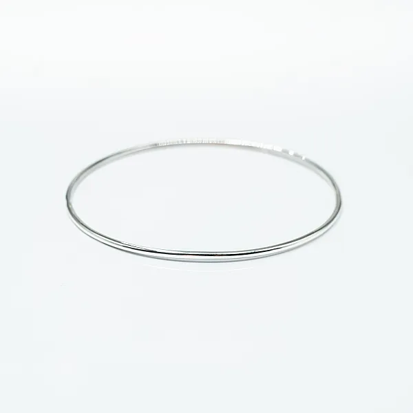 Bratara fixa circulara 3mm Argint
