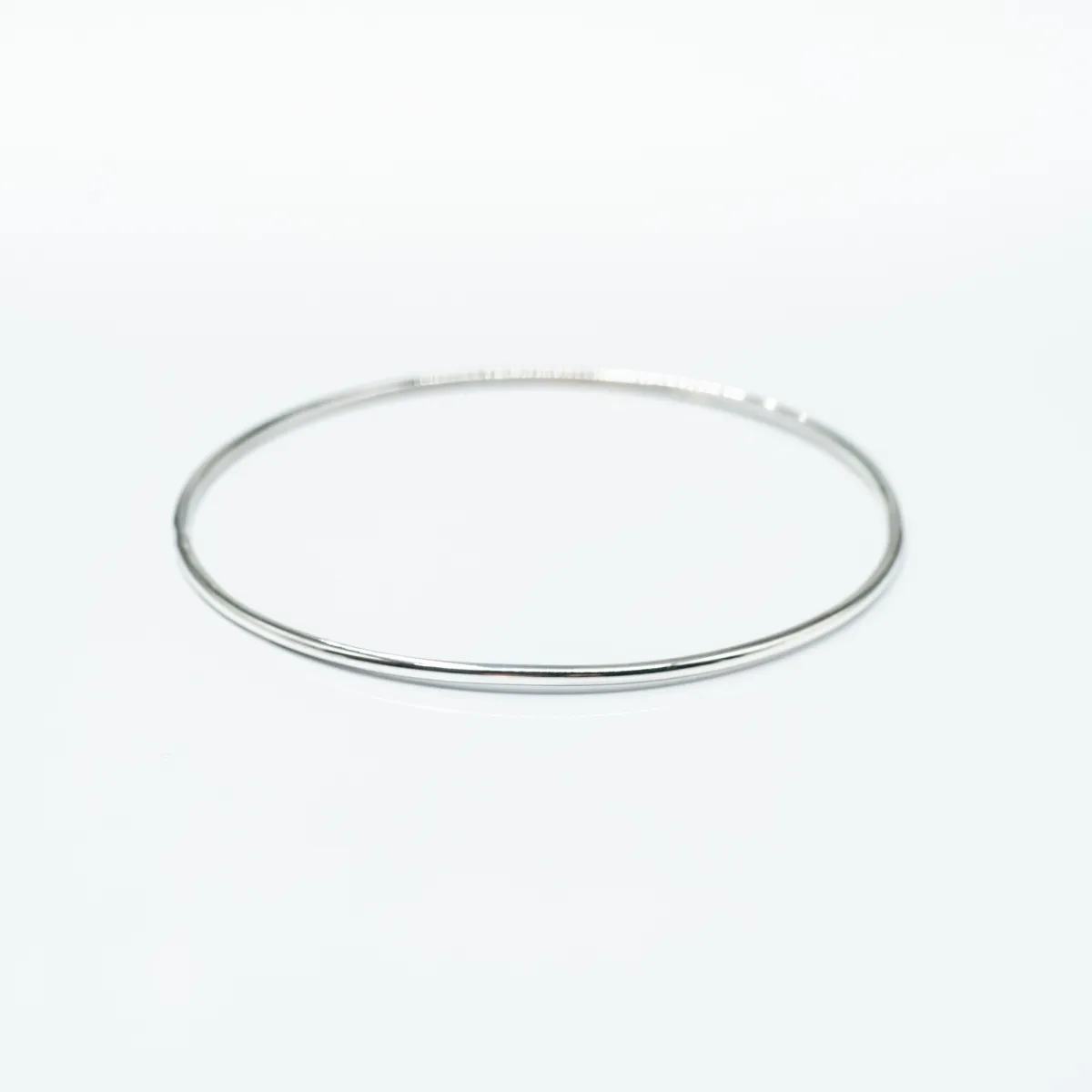 Bratara fixa circulara 2mm Argint