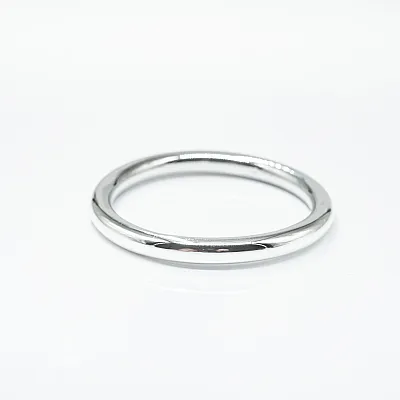Bratara fixa circulara 8mm Argint - 2