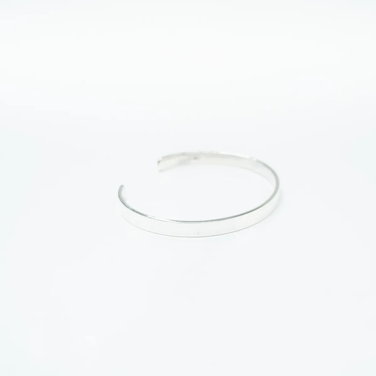 Bratara fixa plata lata 5mm Argint