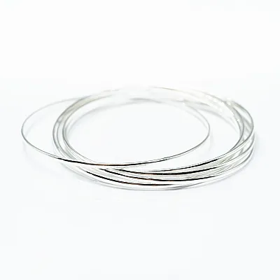 Bratara fixa cerc 2*7mm Argint - 4