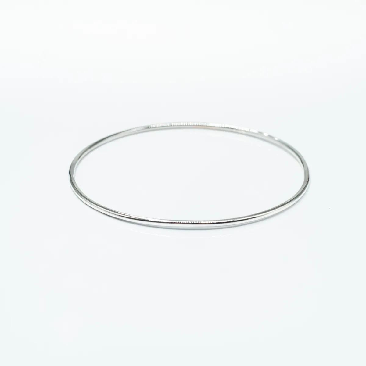 Bratara fixa circulara 2mm Argint