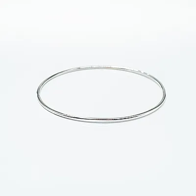 Bratara fixa circulara 2mm Argint - 2