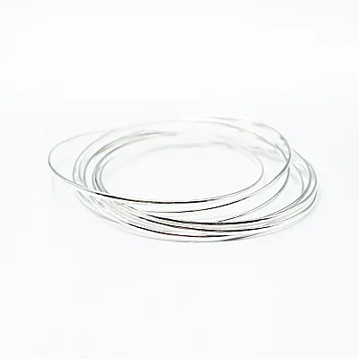 Bratara fixa cerc 2*7mm Argint - 3