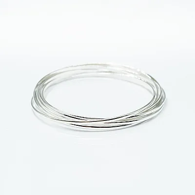 Bratara fixa cerc 2*7mm Argint - 2