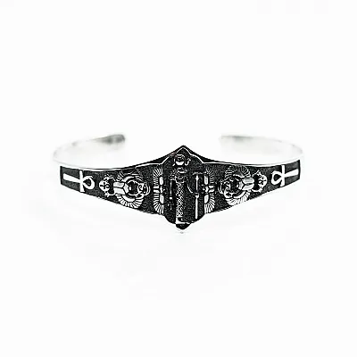 Bratara fixa zeita Sekhmet Argint - 1