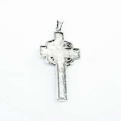 Pandantiv cruce Isus rastignit IHS Argint - 3