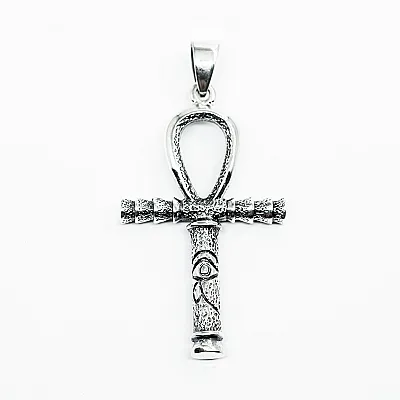 Pandantiv cruce Ankh ochi Argint - 1