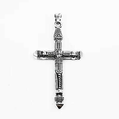 Pandantiv cruce gotica xl Argint - 1