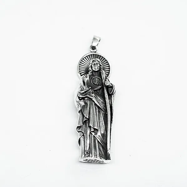 Pandantiv statueta Isus Argint