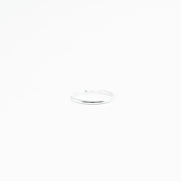 Verigheta simpla rotunda 2mm Argint