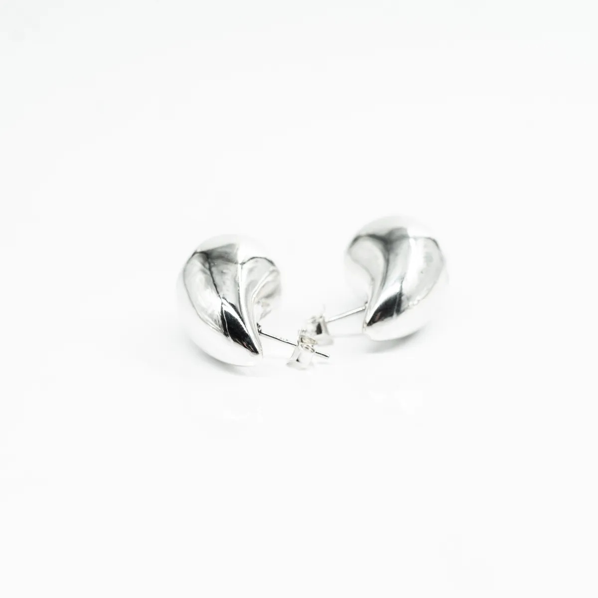 Cercei picatura 19*32mm Argint