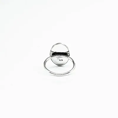 Inel oval Maica Domnului s Argint - 4