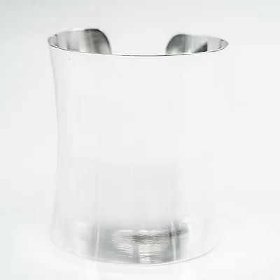 Bratara fixa lata 8 cm Argint - 1