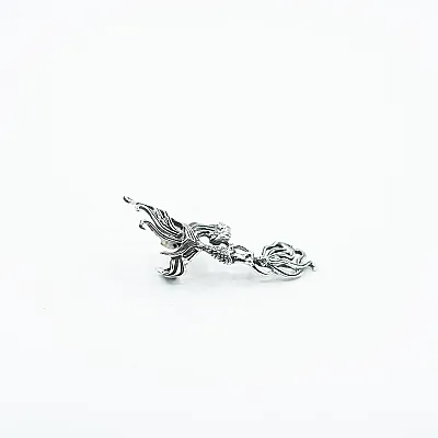 Cercel pe laterala urechii sirena Argint - 1