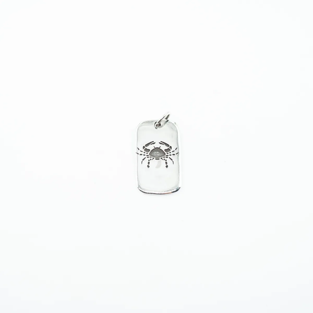 Pandantiv placuta zodiac Rac Argint