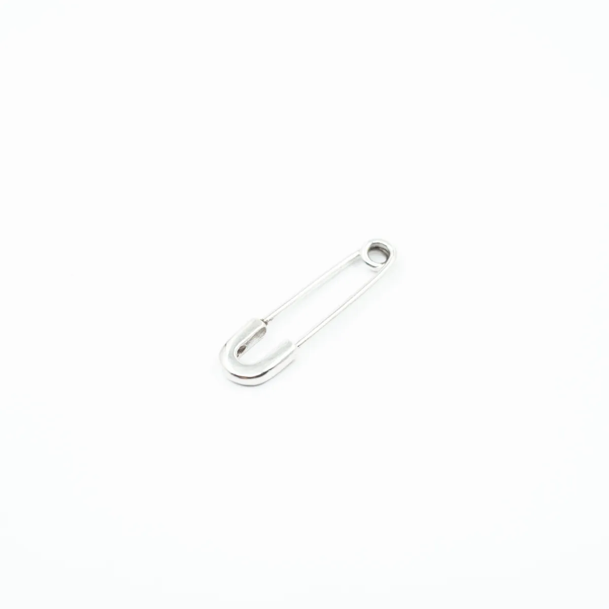 Ac de siguranta simplu 3.8cm Argint