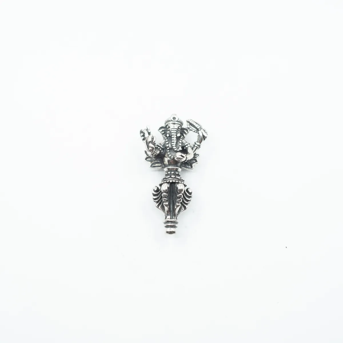 Pandantiv Vajra-Dorje Ganesha s Argint