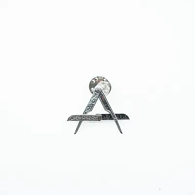 Insigna flexibila compas Argint - 1