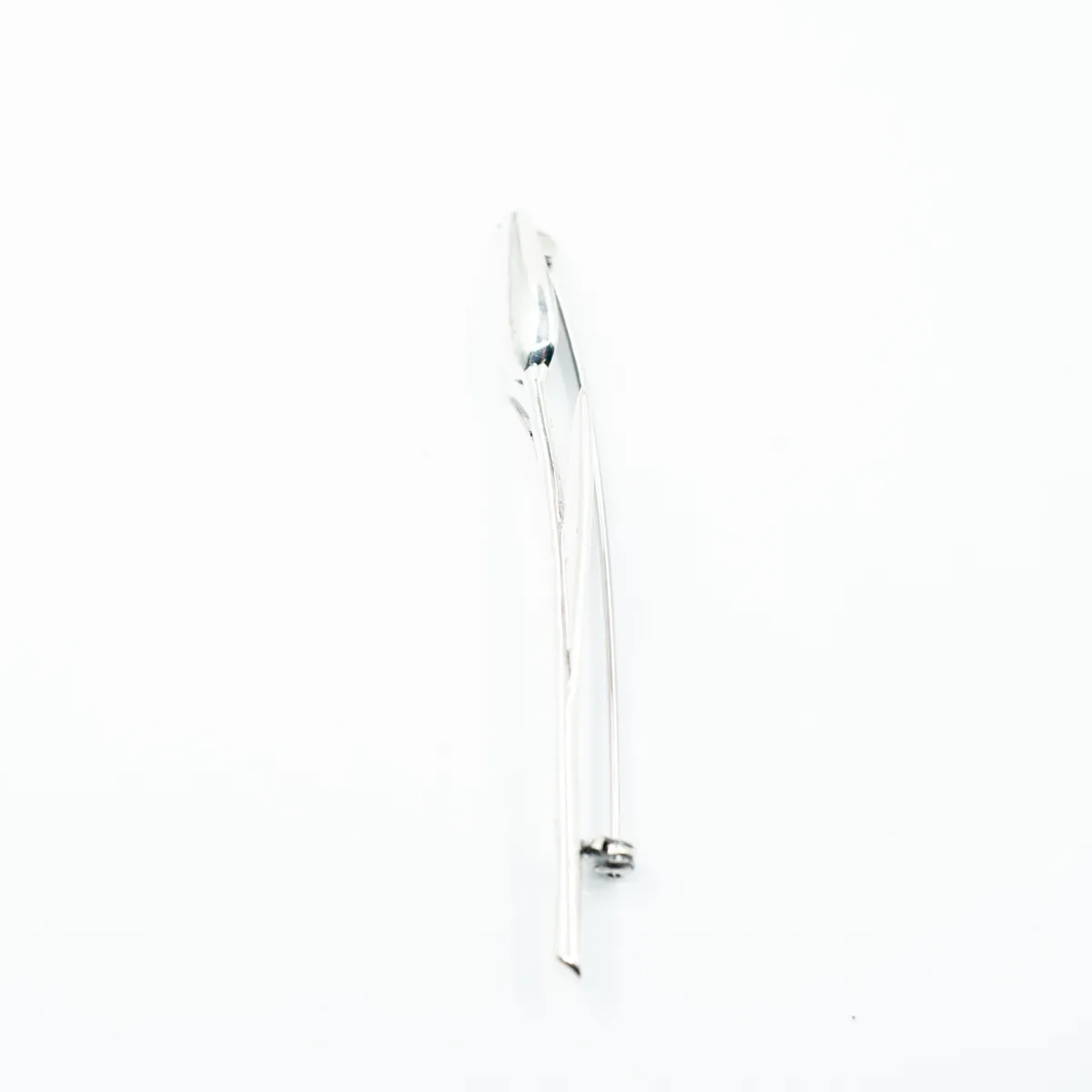 Brosa lalea 7.5cm Argint