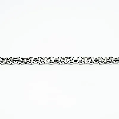 Colier zale rombice duble Argint - 5