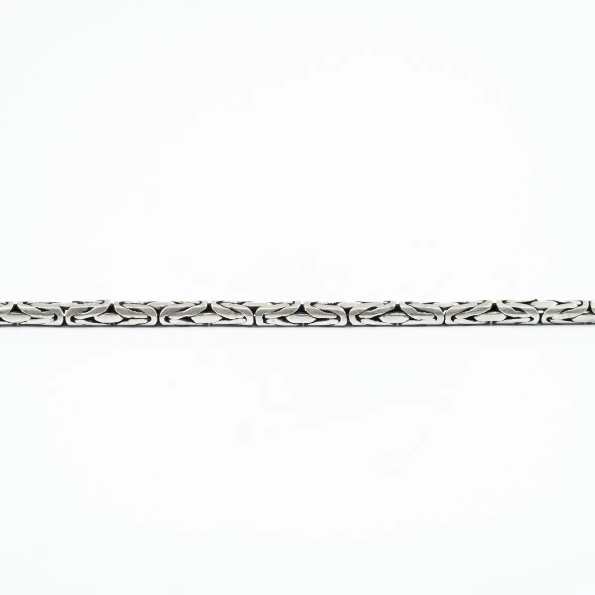 Lant model bizantin rotund 3.5mm Argint