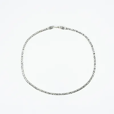 Lant model bizantin rotund 3.5mm Argint - 1