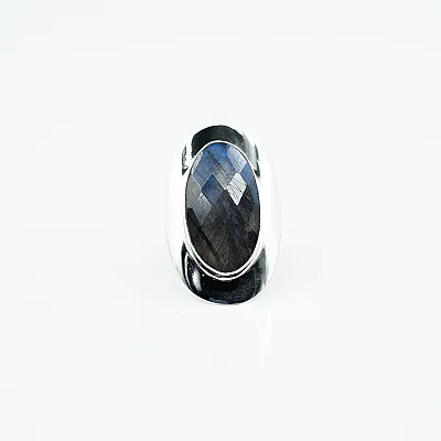 Inel labradorite oval L Argint - 1