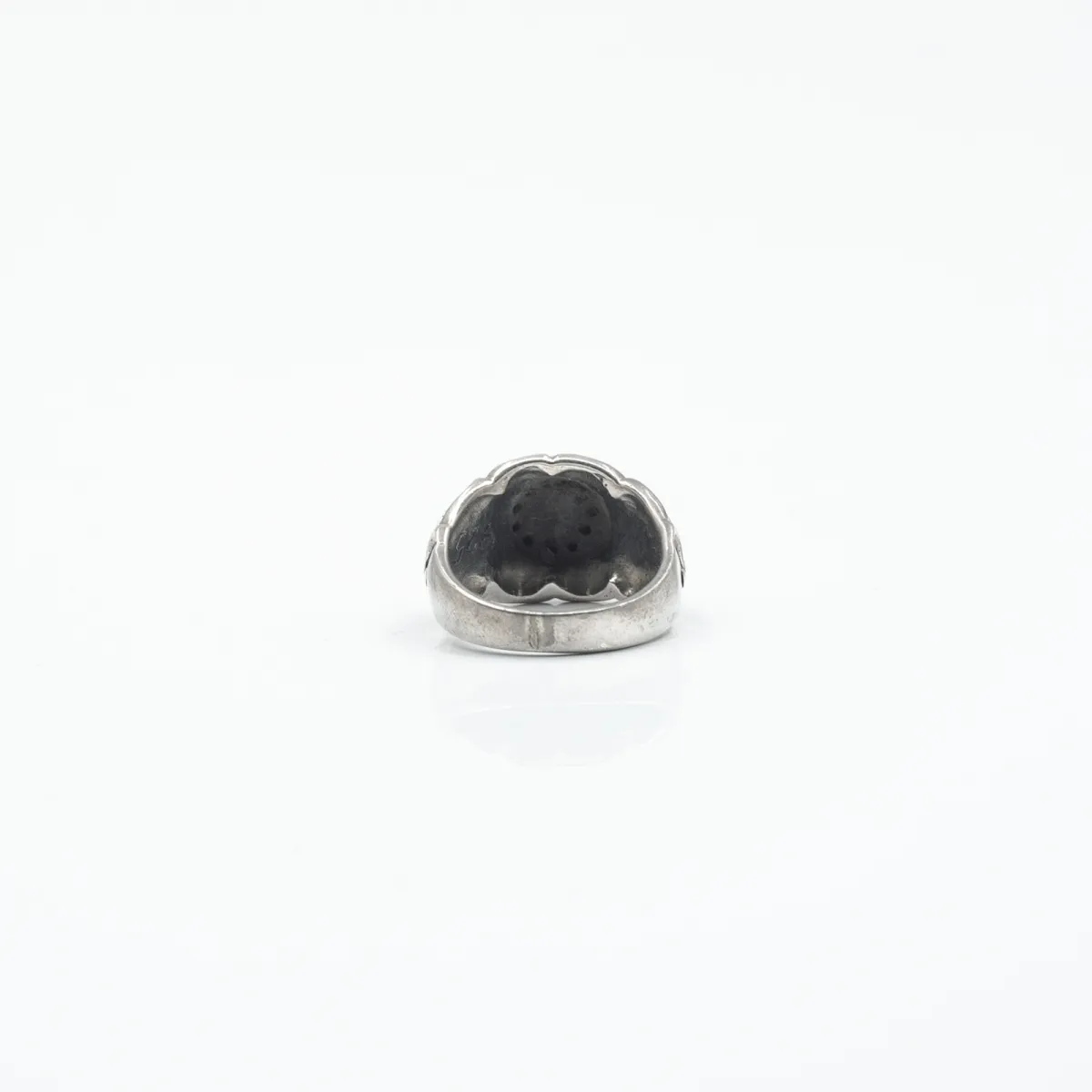 Inel rotund Fleur de Lys cz Argint