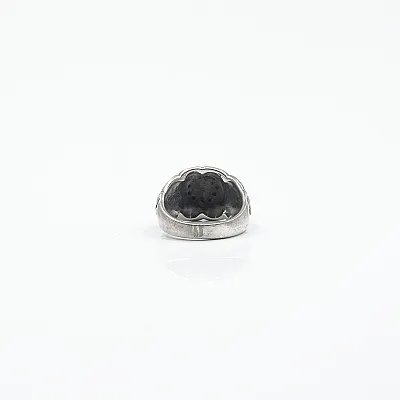 Inel rotund Fleur de Lys cz Argint - 4