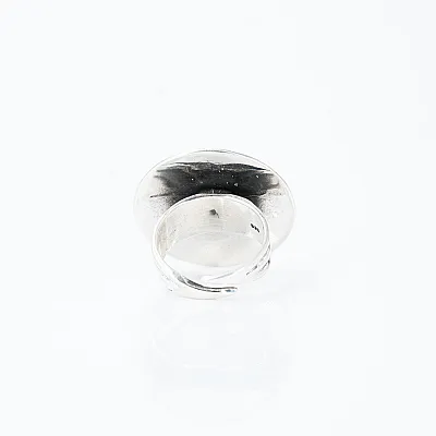 Inel disc dungi Argint - 4