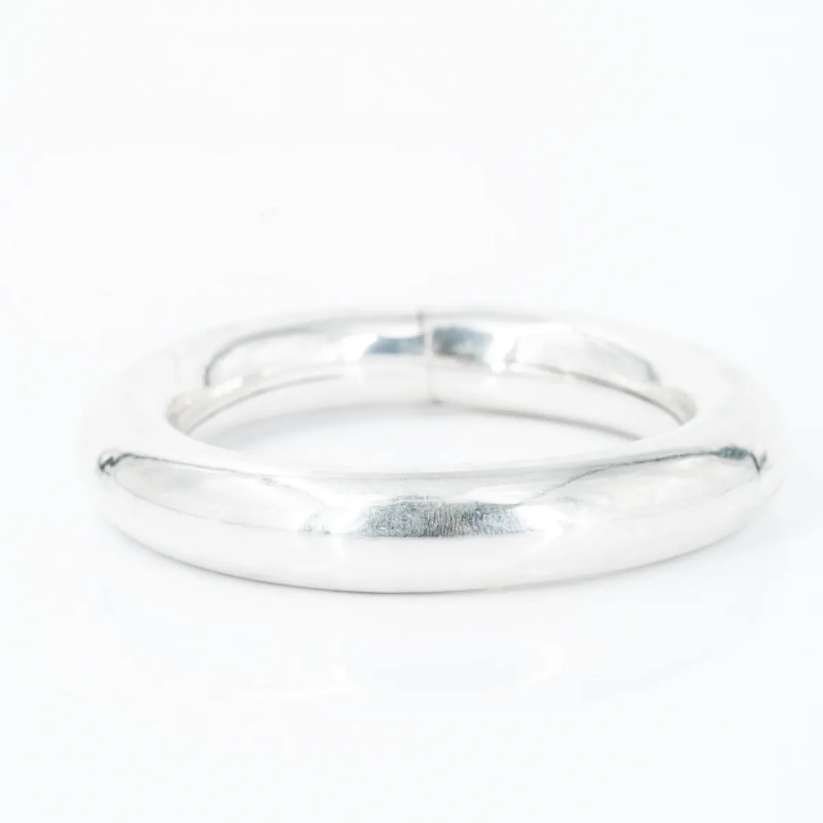 Bratara fixa rotunda 14mm Argint
