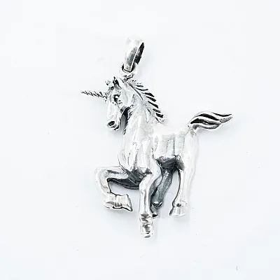 Pandantiv cal unicorn L Argint - 1