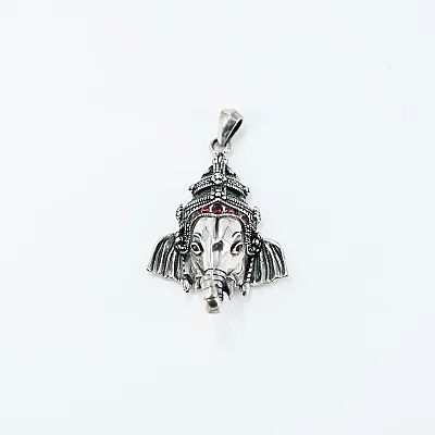 Pandantiv cap de elefant cz Argint - 1