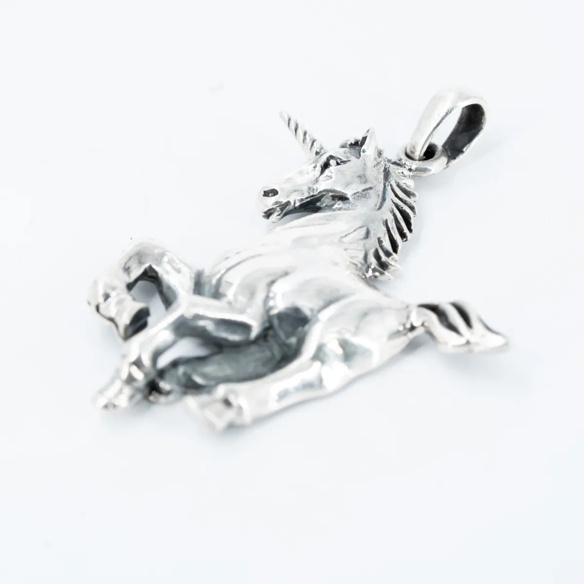 Pandantiv cal unicorn L Argint