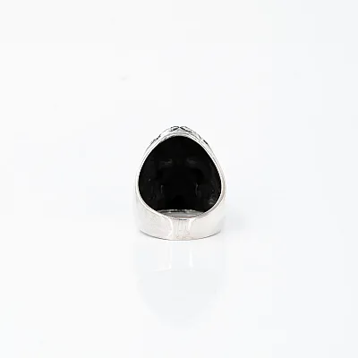 Inel craniu vultur bicefal Argint - 4