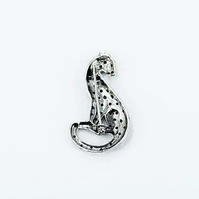 Brosa leopard Argint - 3