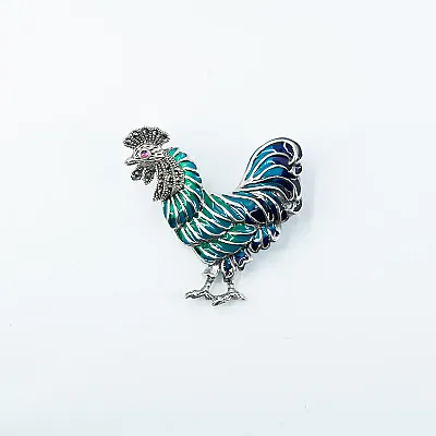 Brosa cocos marcasite Argint - 5