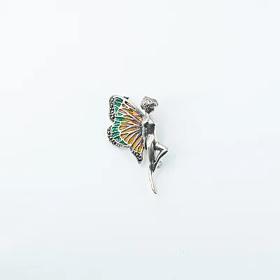 Brosa zana marcasite Argint - 1