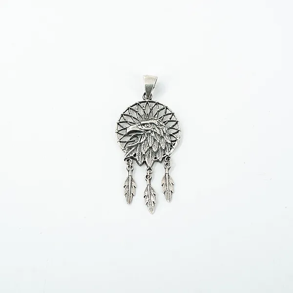 Pandantiv vultur dream catcher Argint