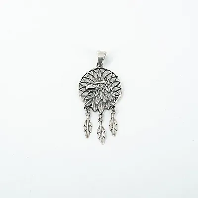 Pandantiv vultur dream catcher Argint - 1