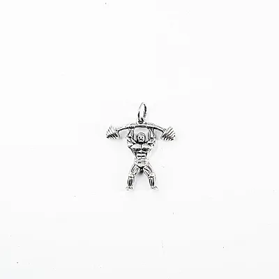 Pandantiv halterofil Argint - 1