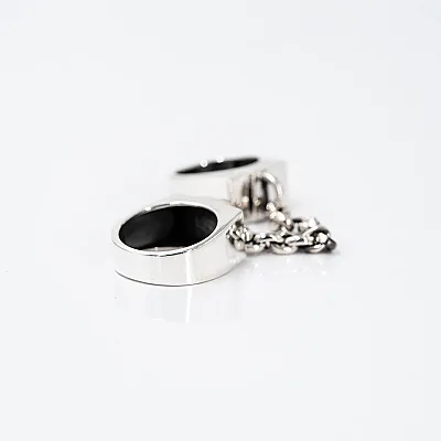 Inel duo lant Argint - 11