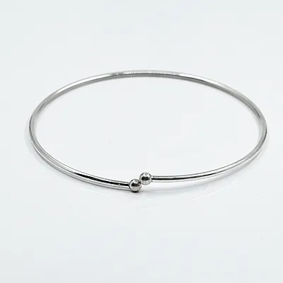Bara fixa simpla 3.5mm bulbi 7mm Argint - 1
