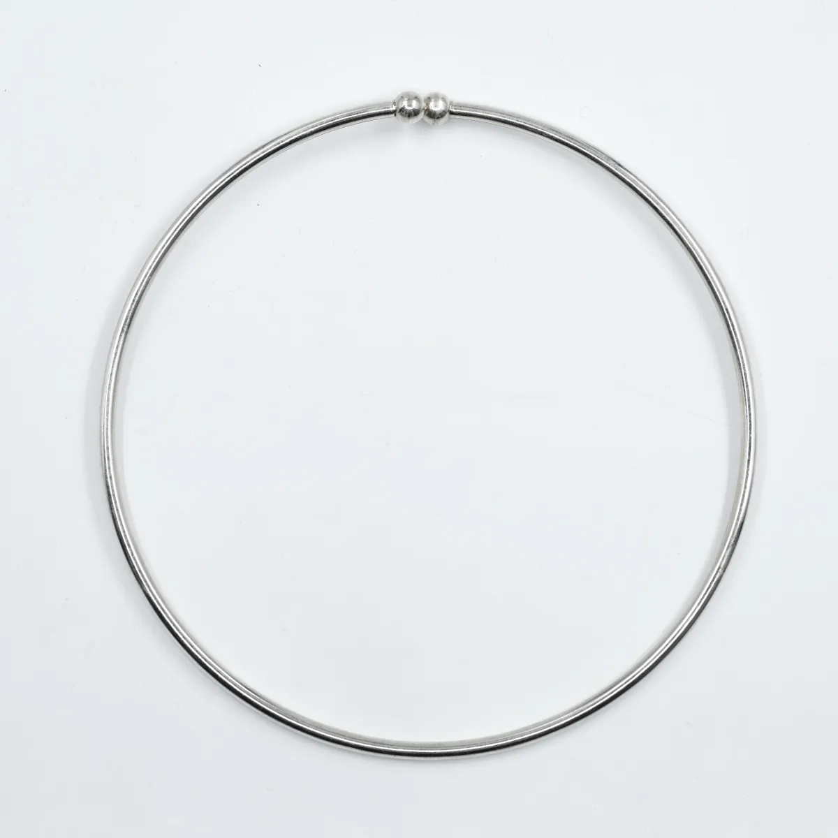 Bara fixa simpla 3.5mm bulbi 7mm Argint