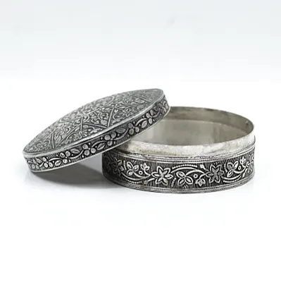 Caseta decorativa model stea Argint - 3